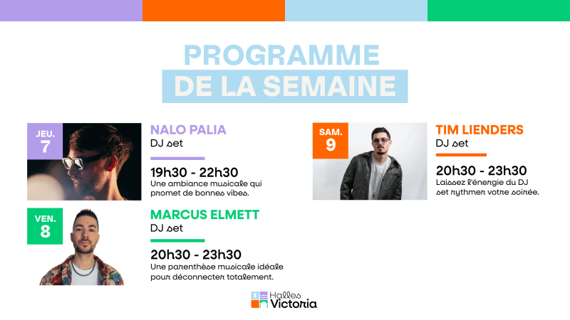 QUE FAIRE À HYÈRES CETTE SEMAINE ? PROGRAMME DES ÉVÈNEMENTS AUX HALLES VICTORIA - Du 7 au 9 mai