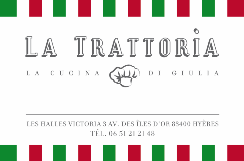 Où manger des pâtes fraîches à Hyères restaurant italien halles Victoria