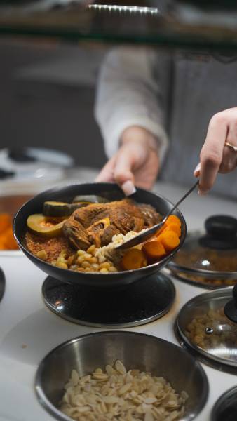 restaurant couscous halles Hyères Graine d’Orient cuisine maghrébine Var