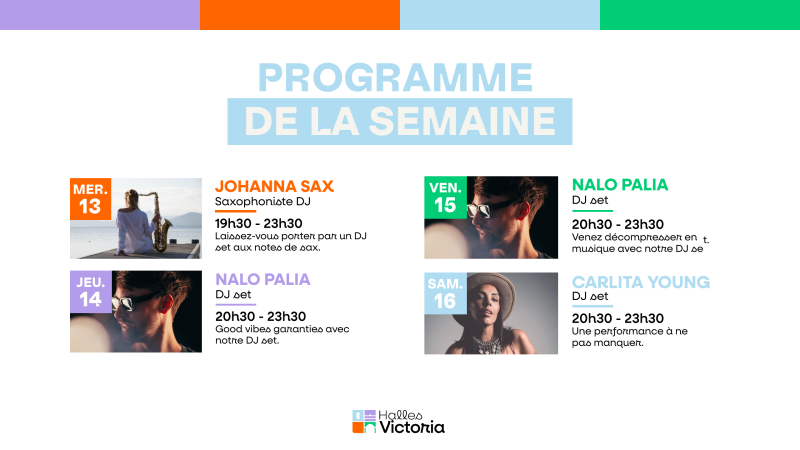QUE FAIRE À HYÈRES CETTE SEMAINE ? PROGRAMME DES ÉVÈNEMENTS AUX HALLES VICTORIA - Du 13 au 16 mai